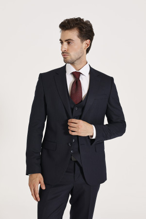  Mono Collar Vest Suit