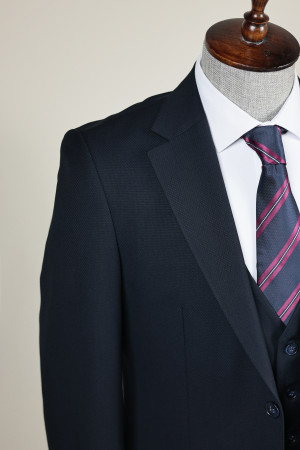  Mono Collar Vest Suit