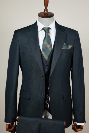 Mono Collar Vest Suit