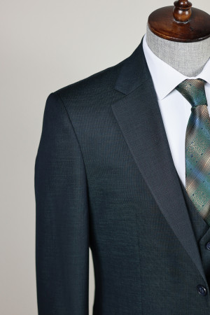  Mono Collar Vest Suit