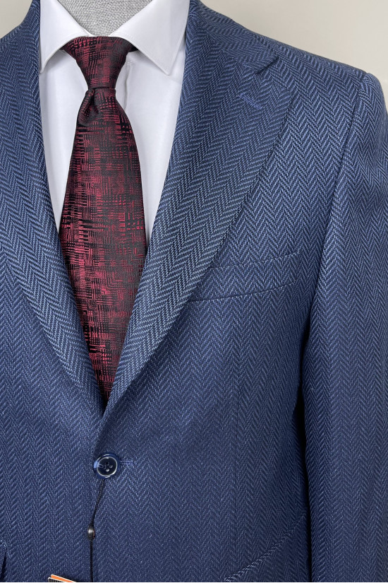 Yarım Astar Mono Yaka  Ceket