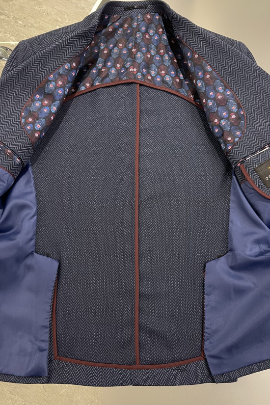 Yarım Astar Mono Yaka  Ceket