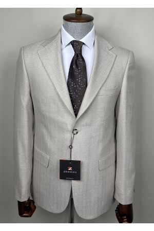 Yarım Astar Mono Yaka  Ceket