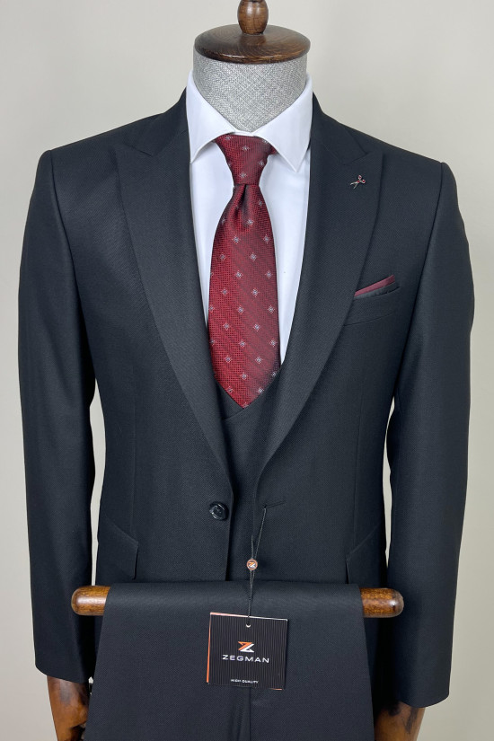 Pointed Collar Vest Suit Pointed Collar Vest Suit
