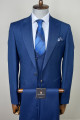 Pointed Collar Vest Suit