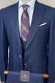 Pointed Collar Vest Suit