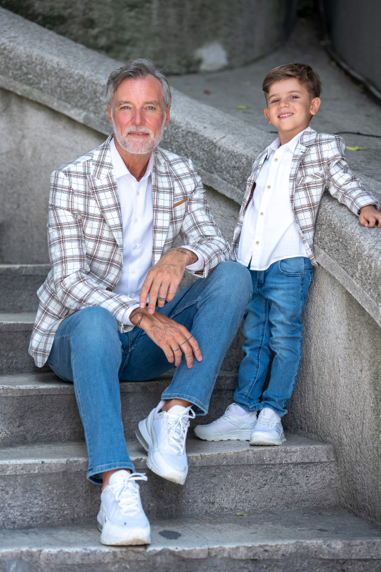 Mono Yaka Ekose Ceket