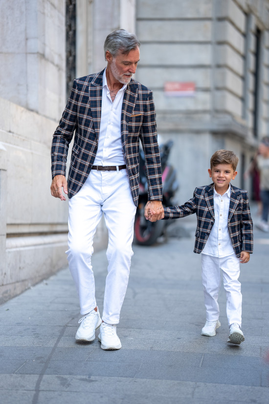 Mono Yaka Ekose Ceket