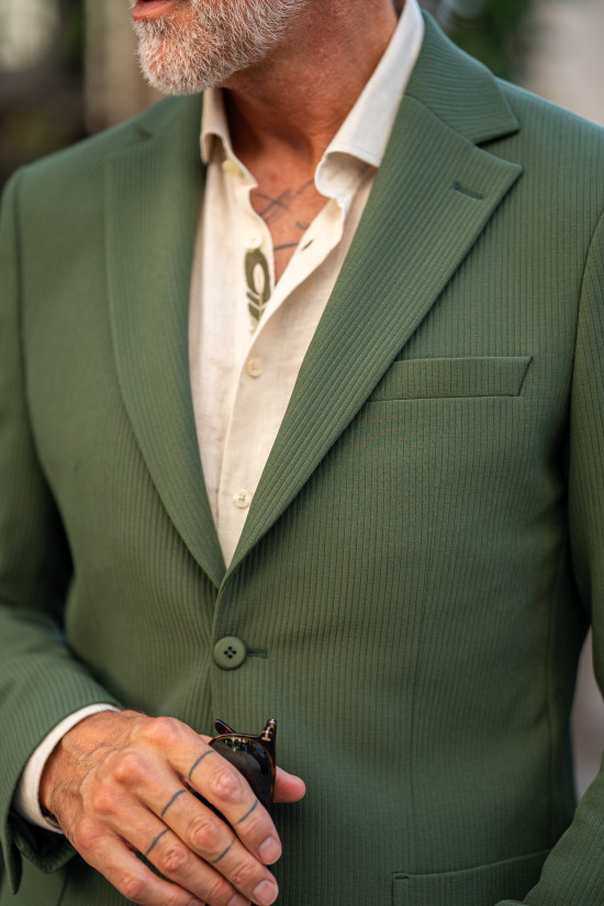 Yeşil Jogger Takım Elbise