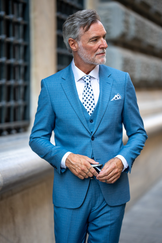 Mono Collar Vest Suit Mono Collar Vest Suit
