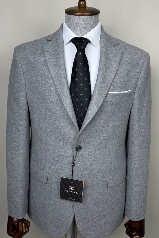 Mono Yaka Yün 4 Drop Ceket