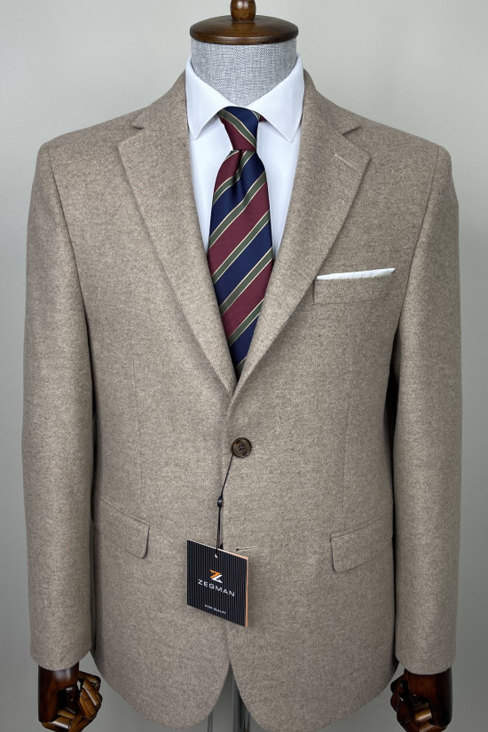 Mono Yaka Yün 4 Drop Ceket