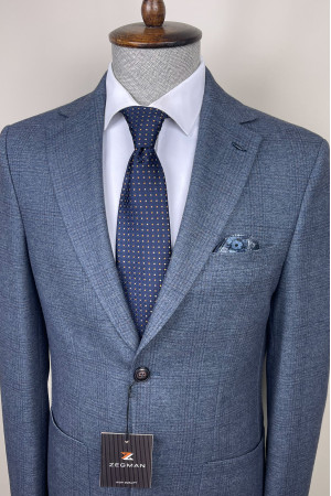 Plaid Mono Collar Jacket