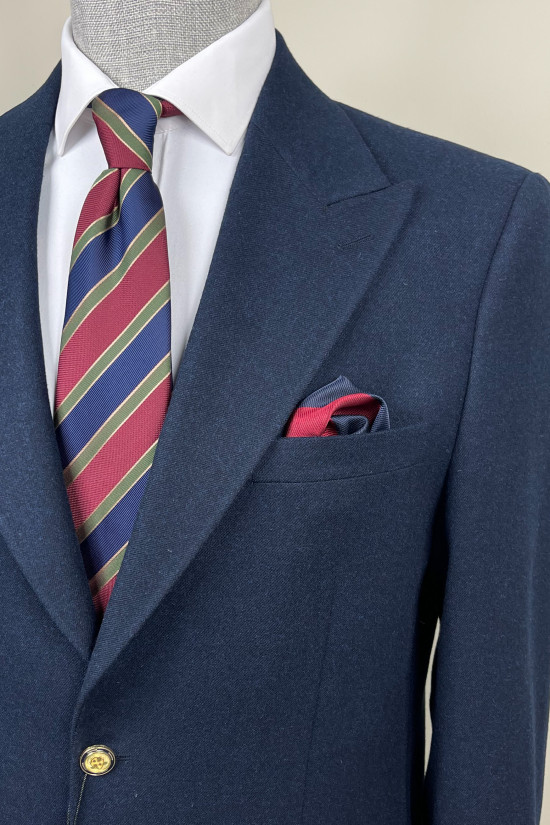 Sivri Yaka Torba Cep Ceket