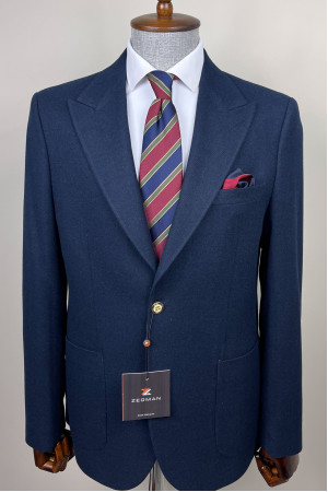 Sivri Yaka Torba Cep Ceket