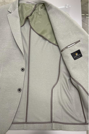 Mono Collar Bag Pocket Jacket