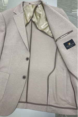 Mono Collar Bag Pocket Jacket