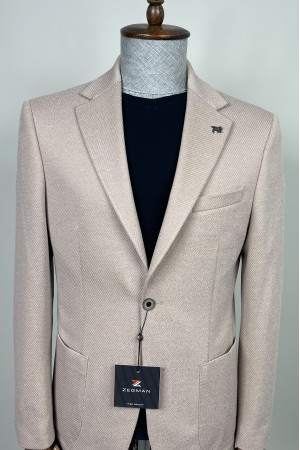 Mono Collar Bag Pocket Jacket