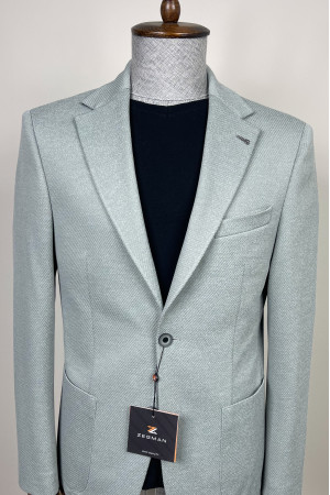 Mono Collar Bag Pocket Jacket