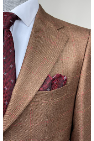 Mono Yaka Ekose Ceket