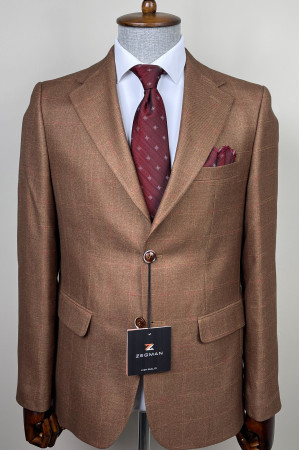 Mono Yaka Ekose Ceket