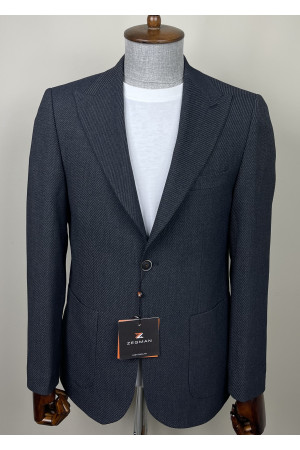 Yarım Astar Mono Yaka  Ceket