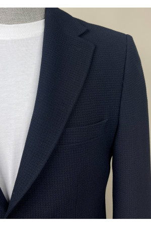 Yarım Astar Mono Yaka Torba Cep Ceket