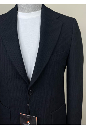 Yarım Astar Mono Yaka  Ceket