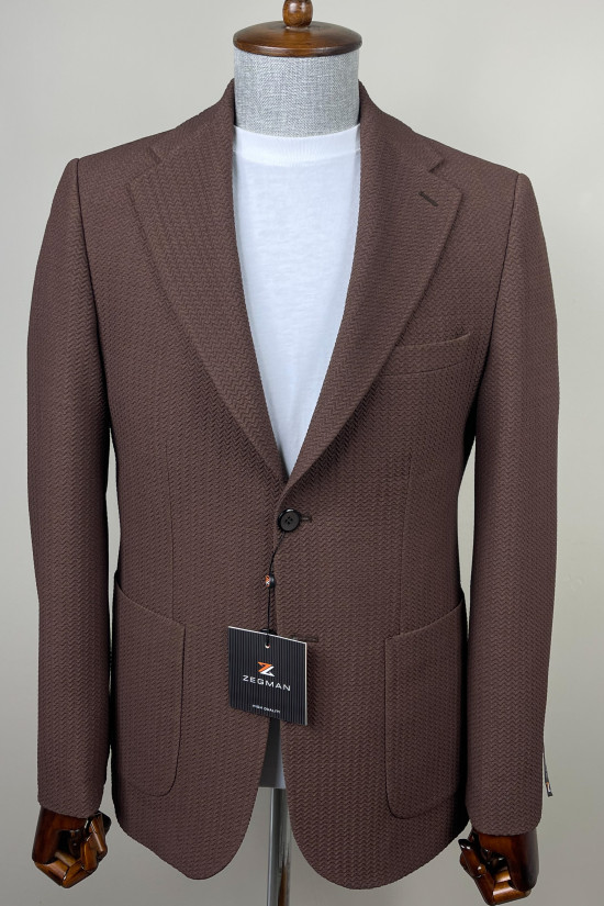 Yarım Astar Mono Yaka  Ceket