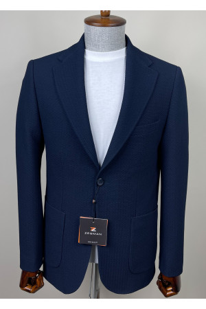 Yarım Astar Mono Yaka  Ceket