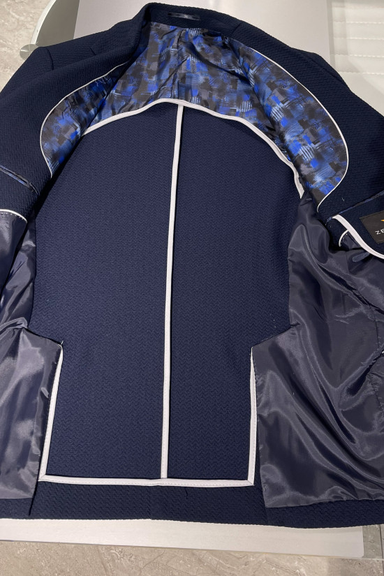 Yarım Astar Mono Yaka  Ceket