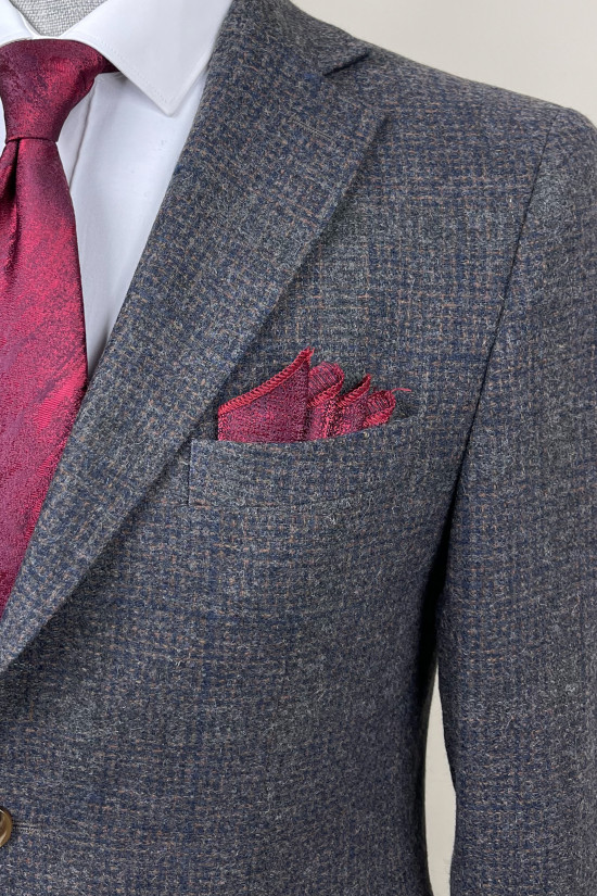 Mono Yaka Yün Ceket