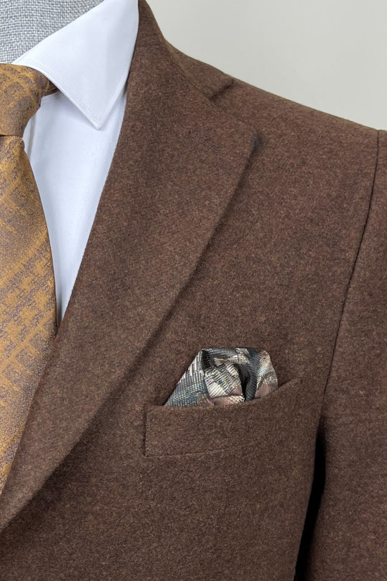 Mono Yaka Yün Ceket