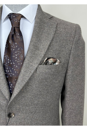 Mono Yaka Yün Ceket