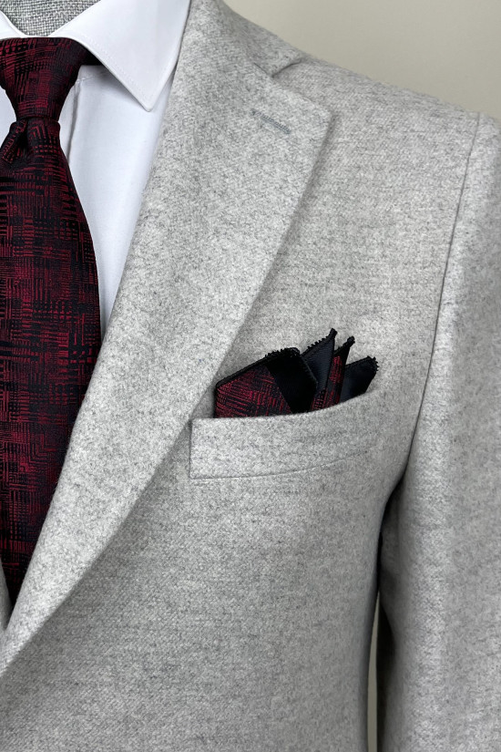 Mono Yaka Yün Ceket