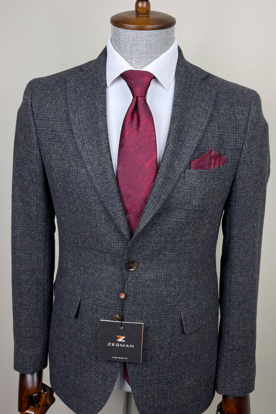 Mono Yaka Yün Ceket