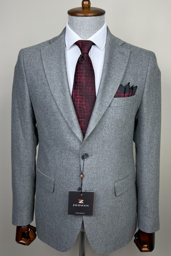 Mono Yaka Yün Ceket