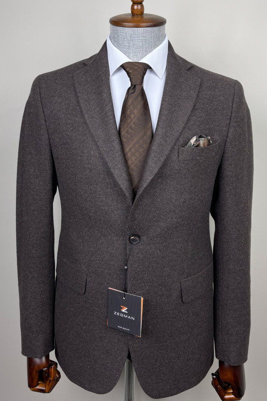 Mono Yaka Yün Ceket