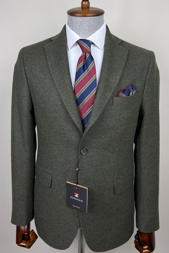 Mono Yaka Yün Ceket