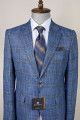 Mono Collar Plaid Jacket Mono Collar Plaid Jacket