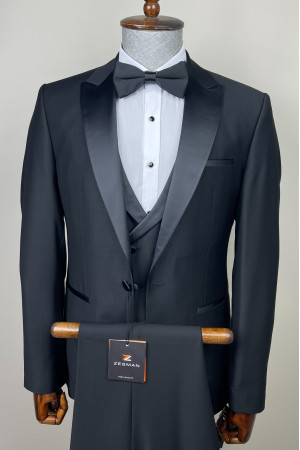  Pointed Collar Groom Suit