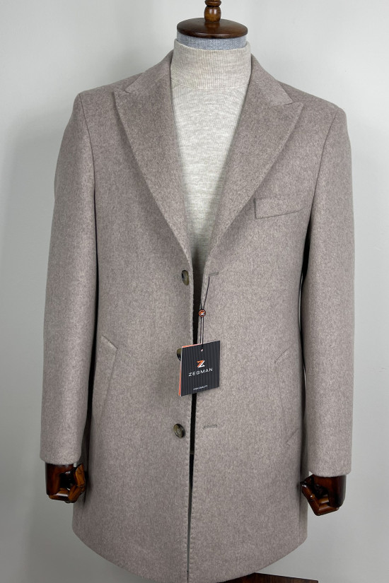 Sivri Yaka Kaşe Kaban