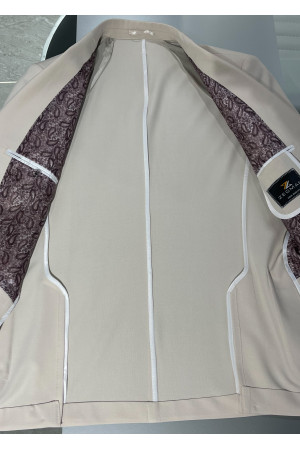 Yarım Astarlı Torba Cep Takım Elbise