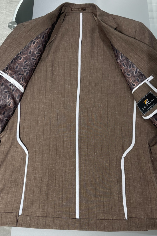 Yarım Astarlı Torba Cep Takım Elbise