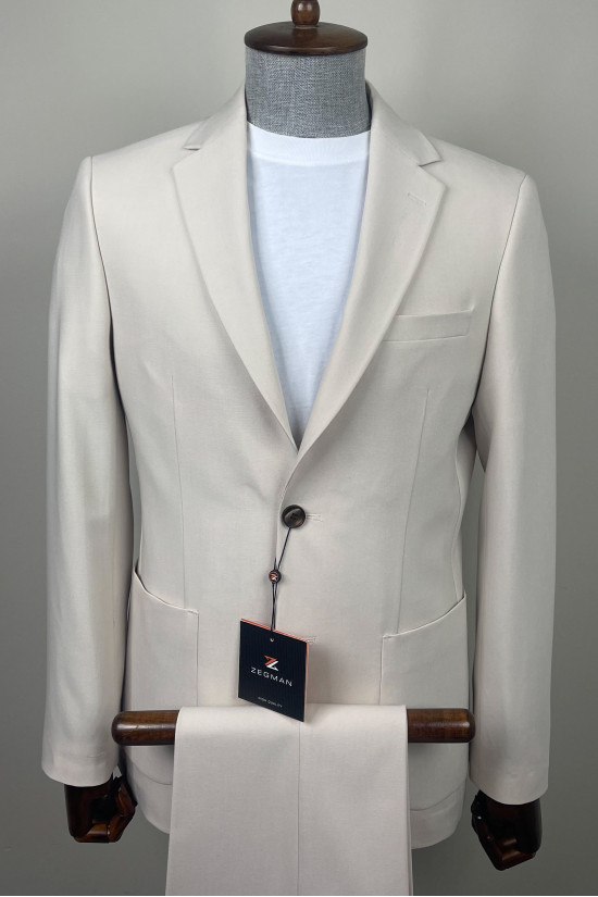 Yarım Astarlı Torba Cep Takım Elbise