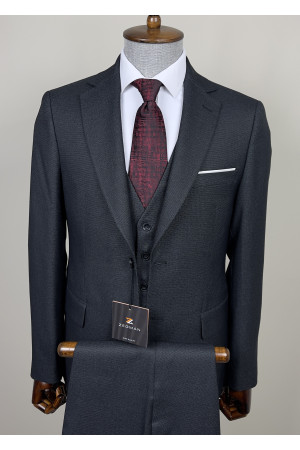 Mono Yaka Yelekli Takım Elbise 