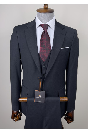 Mono Yaka Yelekli Takım Elbise 