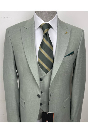 Green Vest Suit