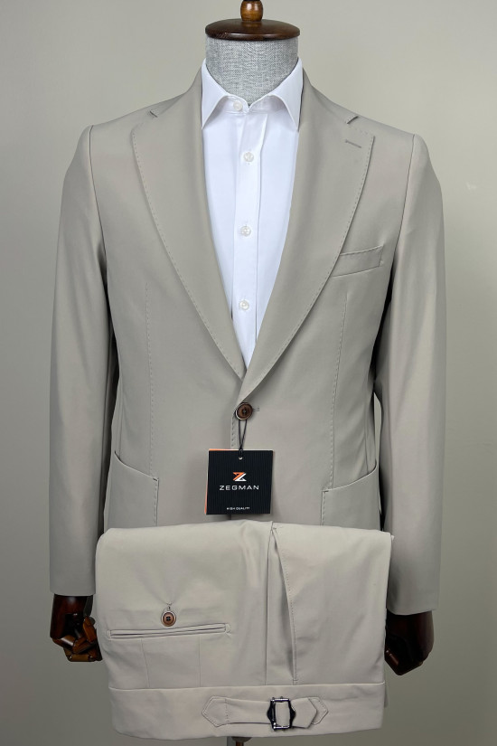 Sivri Yaka Torba Cep Takım Elbise