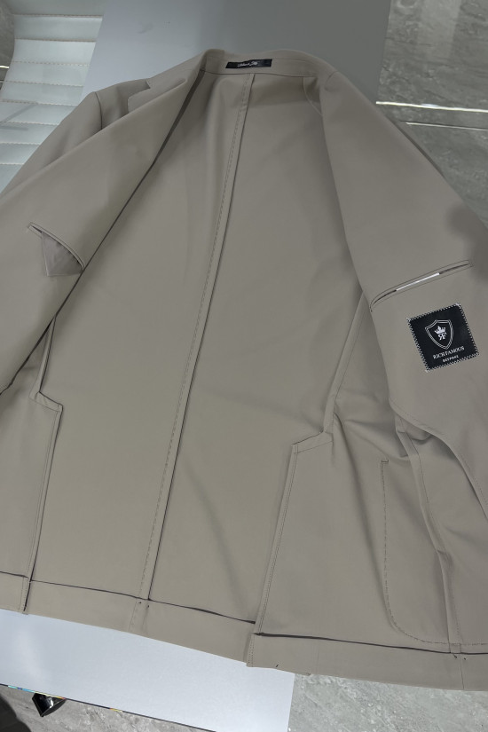 Sivri Yaka Torba Cep Takım Elbise